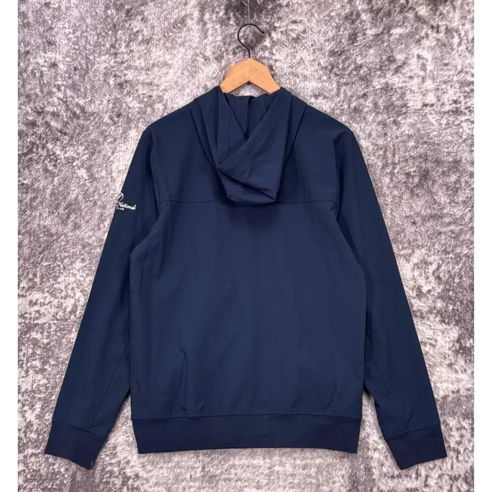 Travis Mathew Jacket Small Mens Wanderlust Hoodie Blue Full Zip